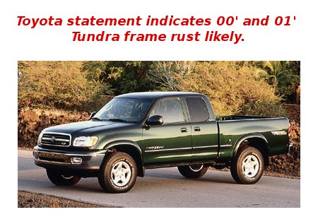 2000 toyota tundra rust #7