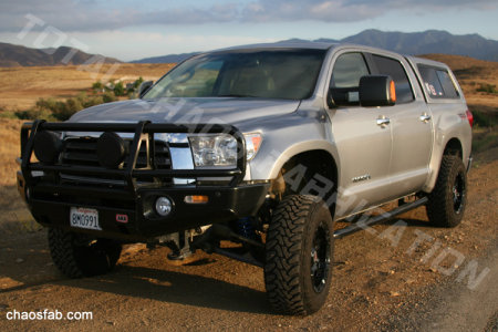 total chaos toyota tundra long travel suspension kit #5