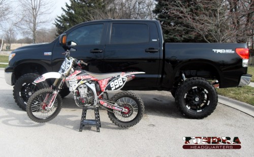 motocross-tundra-3 2007 Tundra stage two pro-comp 6 inch lift