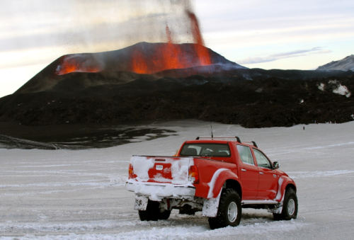Toyota Trucks Visit A Volcano Toyota Trucks Visit A Volcano