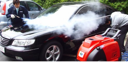 Optima Steamer In Action