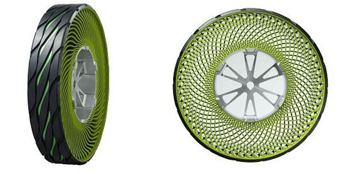 The Future of Tires - Bridgestone Airless Eco-Tire Bridgestone Airless Eco-Tire