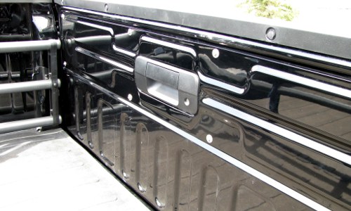 Flipped Tundra Tailgate Handle - moved from outside the bed to inside the bed Flipped Tundra Tailgate Handle