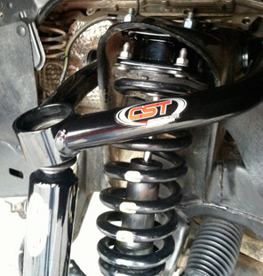 Good close-up of the CST A-Arm on a Tundra CST A-Arm on a Tundra