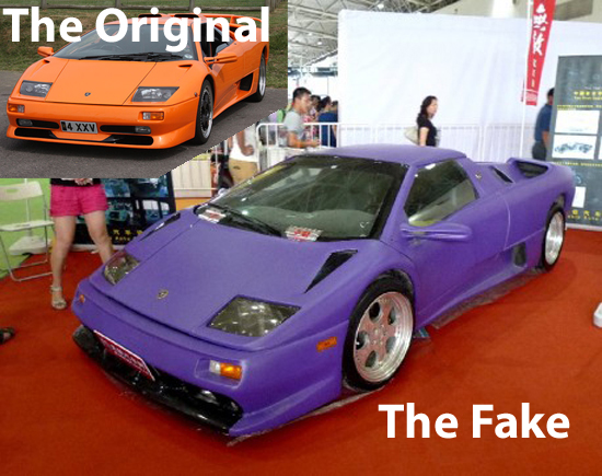 Home-Made Chinese Lamborghini Diablo Chinese Lamborghini Diablo