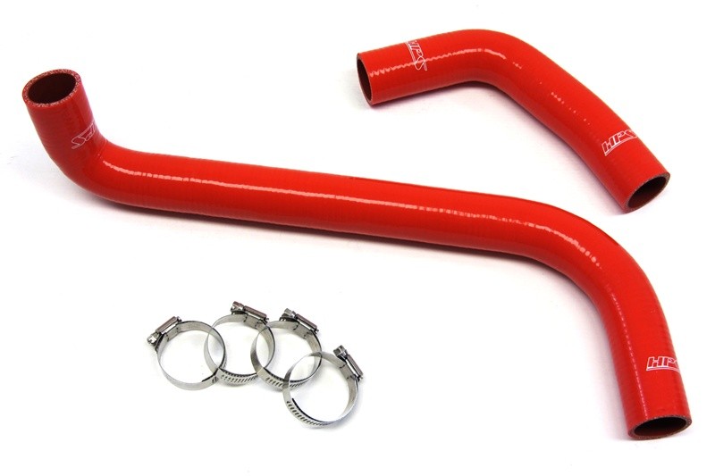 HPS High Temp Reinforced Red Silicone Radiator Hose Kit Silicone Radiator Hose