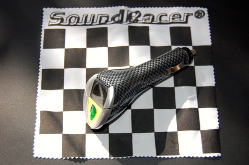 SoundRacer V8 SoundRacer FM Transmitter makes your car sound like super car-- from the inside.