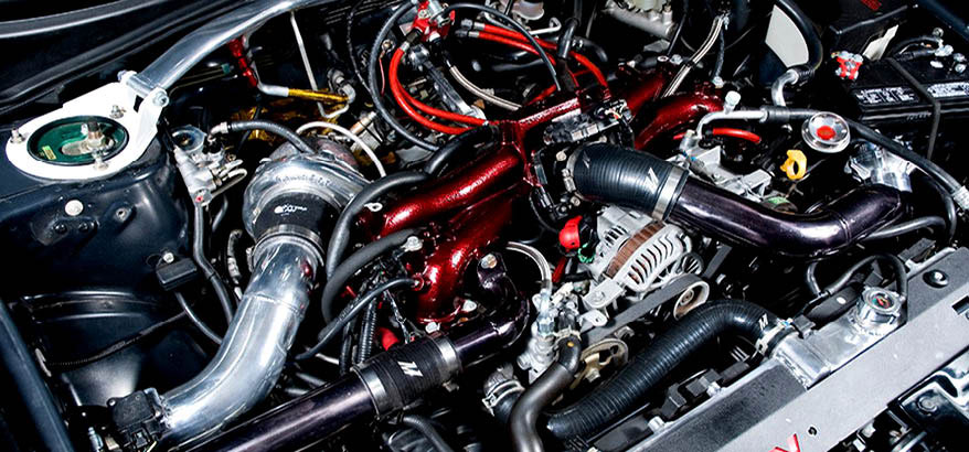 Mishimoto Silicone Hoses Mishimoto Silicone Hoses Installed