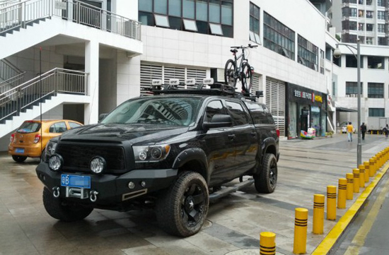 Chinese Toyota Tundra - Front View Chinese Toyota Tundra - Front View