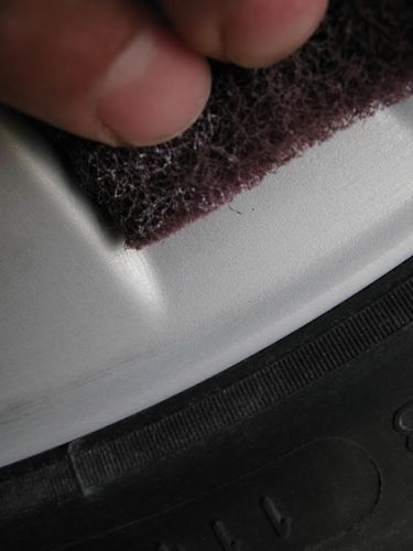 DIY Wheel Painting- Step 3