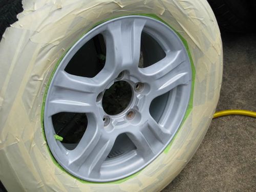 DIY Wheel Painting- Step 4