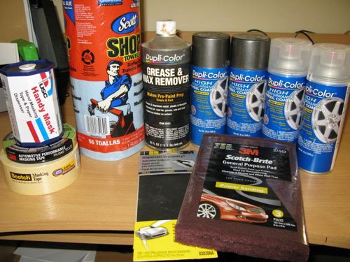 DIY Wheel Painting- Supplies