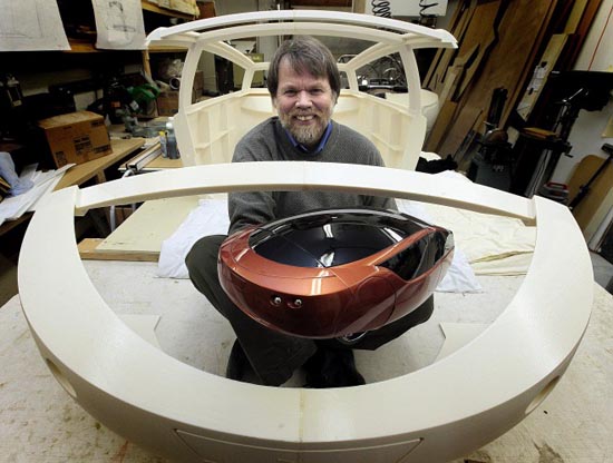3-D Printed Cars - Urbee Interior