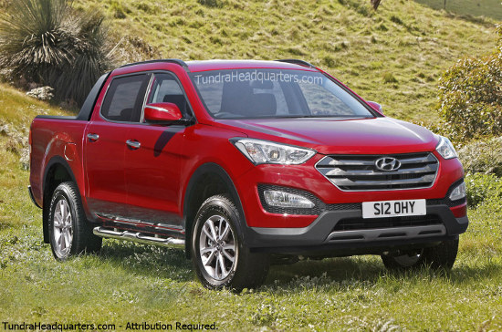Hyundai pickup truck